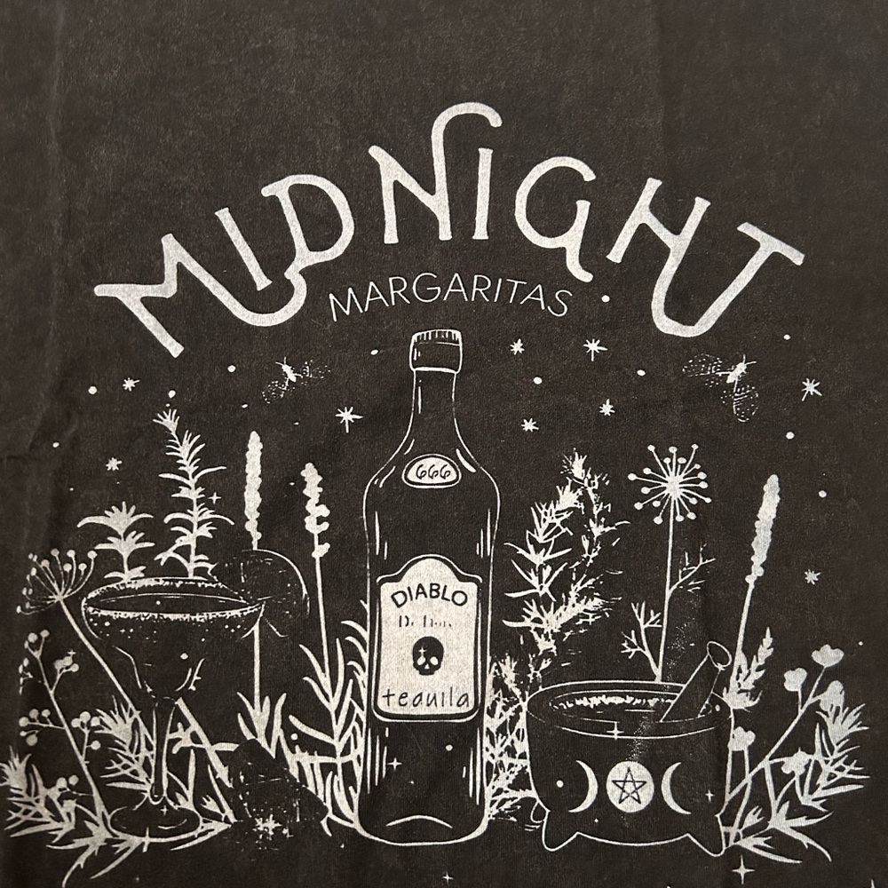 Comfort Colors Black Midnight Margaritas Tee